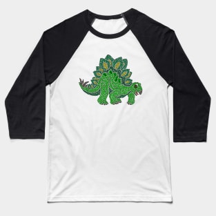 Stegosaurus Baseball T-Shirt